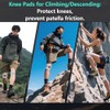 Knee Support Strap, Adjustable Patella Band, Grey, 2 Pack