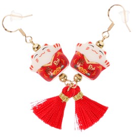 Healeved Fashion Dangle Earrings for Women Cute Cat Design Ear Pendants Unique Jewelry for Festivals Stylish Accessories to Enhance Your Look Idea for Teens and Women