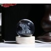 XIANNVXI Elephant Crystal Ball Elephant Gifts for Women Elephant Paperweight