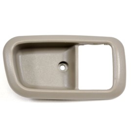 PT Auto Warehouse TO-2950G-2FR - Inside Interior Inner Door Handle Trim/Bezel, Gray (Charcoal) - Regular/Access Cab, Passenger Side Front (Replaces 69277-0C010-B1, 692770C010B1)