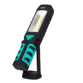 Foton 3-in-1 LED-Taschenlampe – einfaches Einschalten, 2 Leistungsstufen und 300 Lumen im Notfall. Kommt mit Magnetfuß und drehbarem Haken, perfekt für mehrere Aufgaben, praktisch und vielseitig.