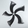 MUXSAM 1 x Surfboard Fin Black Nylon Plastic for All
