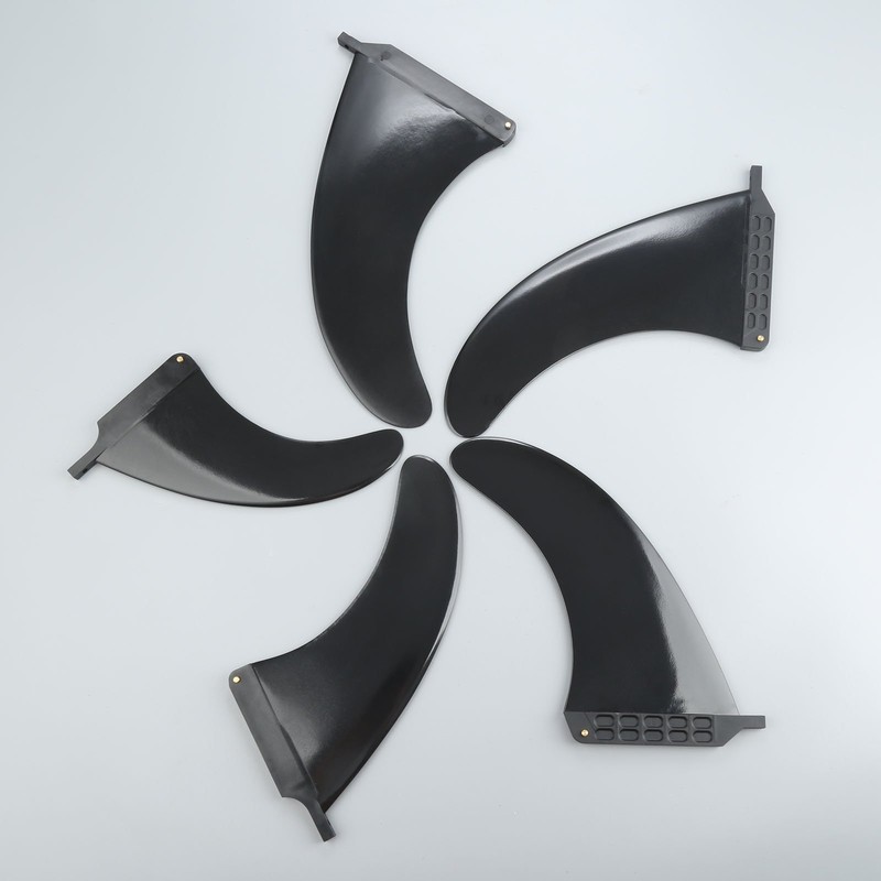 MUXSAM 1 x Surfboard Fin Black Nylon Plastic for All