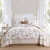 SOElinens Queen Bedspreads 102x120 - Botanical Floral Farmhouse Reversible Oversized