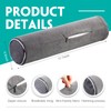 2 Pieces Bolster Pillow Round Neck Roll Pillow Cervical Cylinder