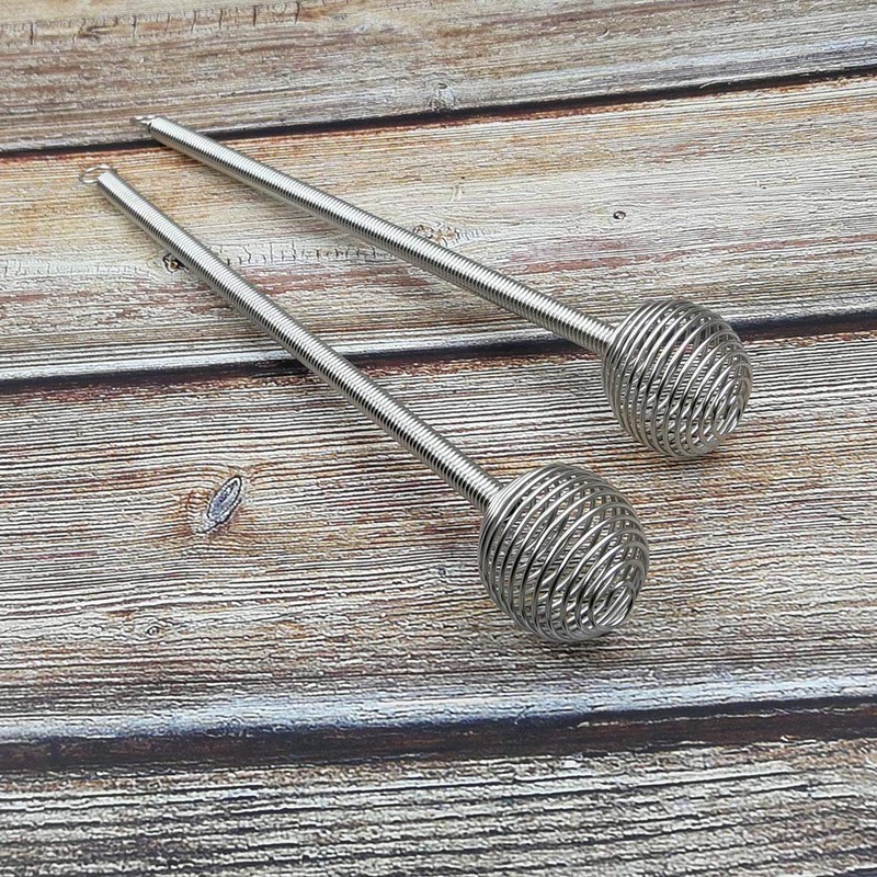iSavage Honey Dipper Spoon Stirring Bar Swizzle Stick 18/8 Stainless