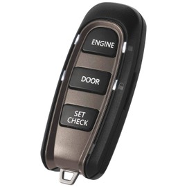 Carmate TE-W5200 Engine Starter with Answer Back Function, Built-in Antenna Remote Control, In-dash Antenna, Door Lock Function