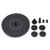 Solar Fountain Low Noise Multi Nozzles Waterproof Floating Fountain for