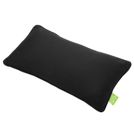 Aqua Dream AQ-HB022 Low Rising Lumbar Pillow, Black, 9.1 x 15.0 x 3.9 inches (23 x 38 x 10 cm)
