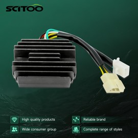 SCITOO Voltage Regulator Rectifier 1979-1982 for Honda CB750F 1981-1982 for Honda CB900F 1983-1985 for Honda Nighthawk 650