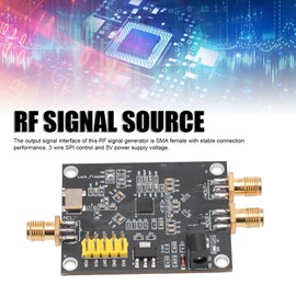 HF Signal Generator, 35 MHz to 4400 MHz HF Source Generator Module with ADF4350 Chip, Supports SMA Output, 3 Wire SPI Control, Signal Generator Frequency Module, Easy to Use