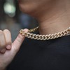 Richhut Gold Chain for Men Guys ?Big Dog? 14MM Wide