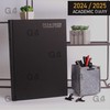 Academic Diary 2024-2025 A4 Day-A-Page Student Diary with Case Binding