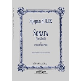 スレック: トロンボーン・ソナタ 「ヴォクス・ガブリエリ」/ビム社/トロンボーンとピアノ