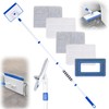 Baseboard Cleaner Tool with Long Handle,Wall Cleaner Mop with Extendable