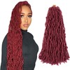 Ainimiu 18 Inch New Faux Locs Crochet Hair Soft Locs