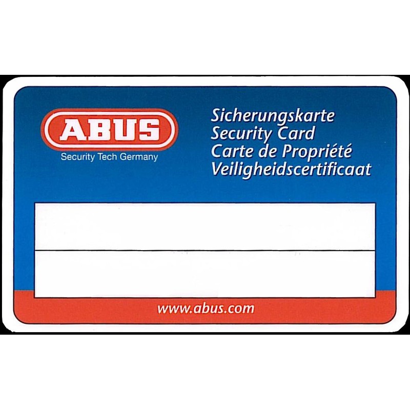 ABUS ec-snp Cylinder Double Lap For Exterior Doors/Entries, silver, 44994