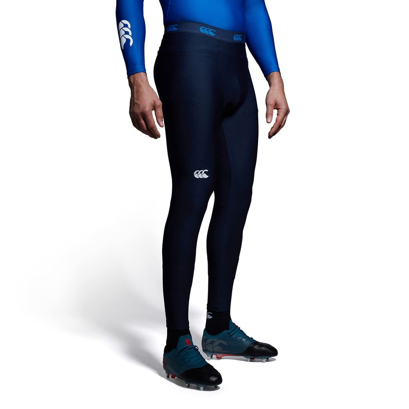 Canterbury Thermoreg Base Layer Leggings, Uomo, Blu Navy, L