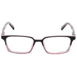 VK Couture Women's Karina Fashion Readers Square Reading Glasses, Black Purple, 135 + 1.25