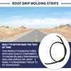 Magimaker 2Pcs Roof Molding Strips Roof Drip Molding 75556-06080 75555-06080