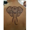 2 Sheets Temporary Elephant Tattoo Fake Tattoo Festival Tattoo KM102