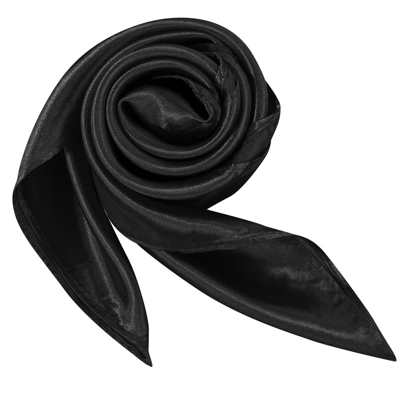 Zando Silk Head Scarf Wrap Neck Scarf Women Silk Feeling