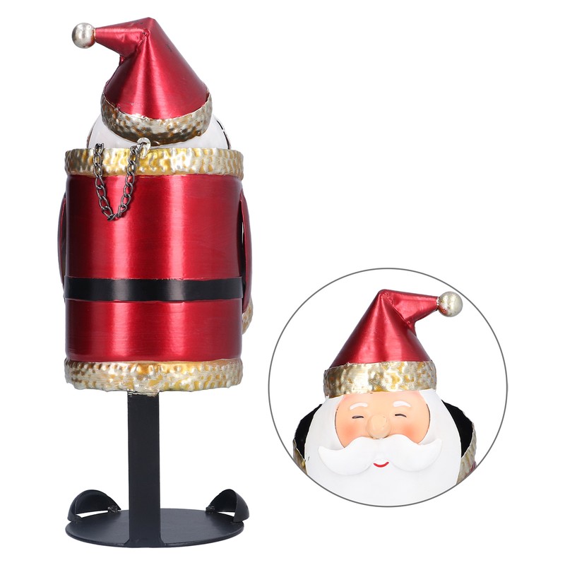 Santa Claus Wine Rack Innovative Dinning Table Decoration Ornament for