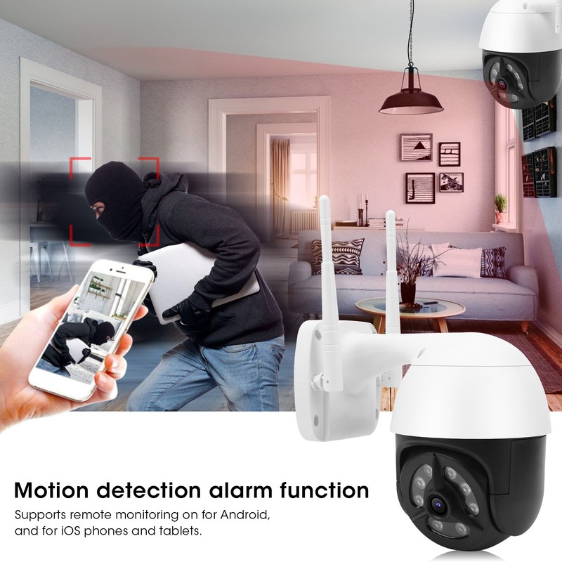 Security Camera 8 LED WIFI Cam IP66 Motion Detection Night