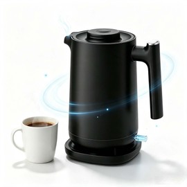 HoJang Small Electric Kettle 0.8L, 800W 6H Physical Insulation, Airtight