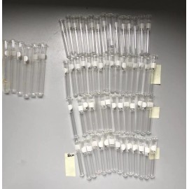 PTREX Tubos De Ensayo 28 Pzs 10 Cm  Y 68 Pzs De 8 Cm De Altura