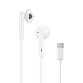 WooAwesome 2 Pack Premium in-Ear Headphones with USB C Plug: Control Music, Phone Calls & Volume with Built-in Remote. Digital Chip - Compatible with All Smartphones with Type C Ports. Wired Earbuds.