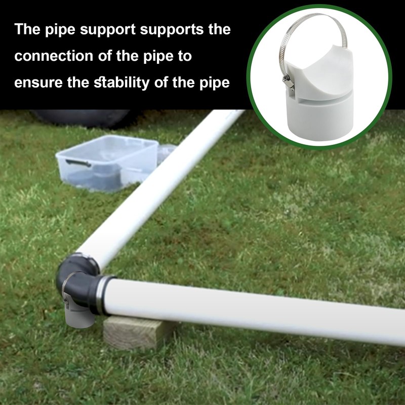 RULLINE Pipe Stands Compatible with RV and Camper Sewer Waste