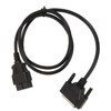 OBDII Diagnostic Cable 12V High Flexibility Code Reader Cable for