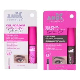 Duo Gel Para Cejas And Cosmetics Transparente  Color 2pz.                                                                                             