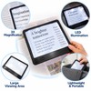 3X Reading Magnifier with LED Lights, Large Lightweight Magnifying Sheet
