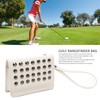 Outdoor Golf Rangefinder Leather Case Storage Bag Portable Golf Balls