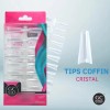 Tips Coffin 240 Pzs, Color A Elegir, Uñas Manicure, Gc