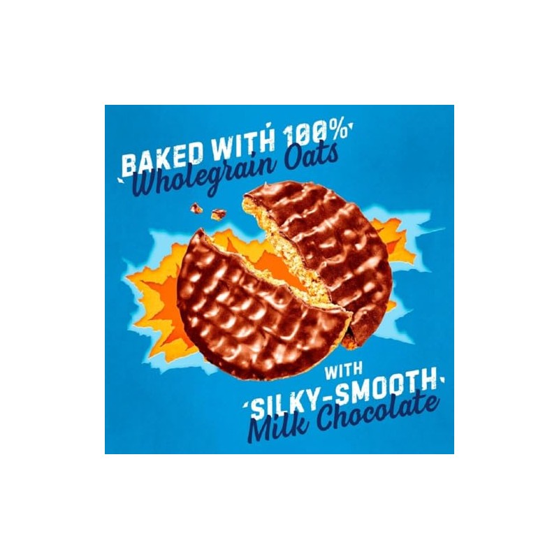 McVitie's Chocolate Hobnob Jumbo Pack 431g - Pack of 2