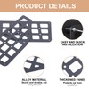 TerIourfou Front Door Pockets Molle Storage Panel Compatible with Nisan