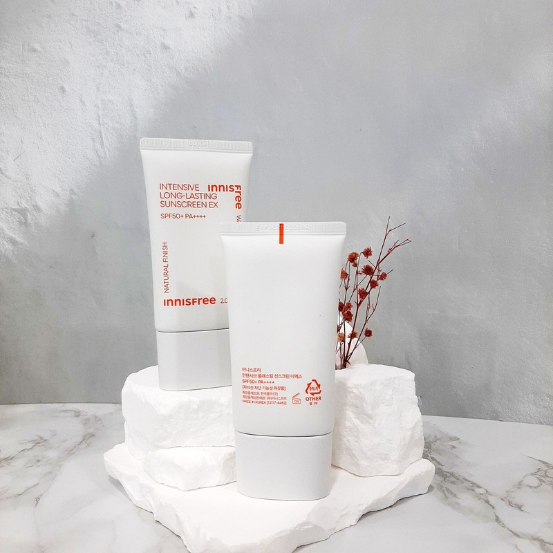 1+1 Innisfree Intensive Long Lasting Sunscreen EX 60ml (SPF50+) New