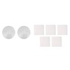 Hair Bun Extension Hanger Acrylic Lightweight Hair Extension Display Holder