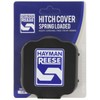 HAYMAN REESE Black Hitch Mount Cover W/Spring Loaded Cover For