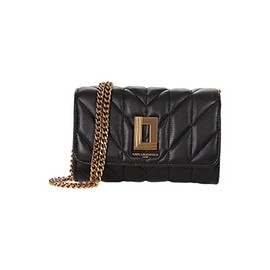 Karl Lagerfeld Paris Lafayette Crossbody, Black/Gold