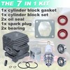 Adefol 34mm Cylinder Piston Kit for Sthil FS38 FS45 FS46