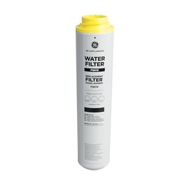 GE FQK1K Filtro de agua debajo del fregadero, repuesto para sistema de filtración de agua, fácil instalación, reduce sedimentos, óxido y otras impurez