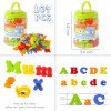 LovesTown 104 PCS Magnetic Letters Numbers Alphabet ABC 123 Fridge