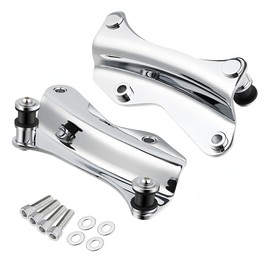 Motorcycle 4-Point Docking Hardware Kit Fits for Harley Touring Models 2014-2024 Chrome