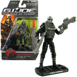 G.I. Joe The Rise of Cobra 3 3/4 Action Figure Neo-Viper (Attack on the G.I."