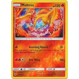Crystalcommerce Moltres - 38/214 - Rare - Reverse Holo Card