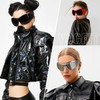YOGFIT Trendy Oversized Sunglasses for Women Men Y2K Wrap Around